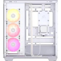 CORSAIR iCUE LINK 3500X RGB Mid-Tower PC Case, White