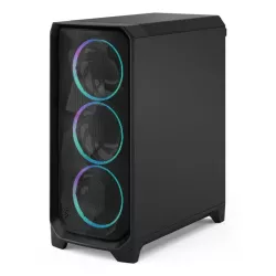 FRACTAL Meshify 3 Black RGB TG Light Tin