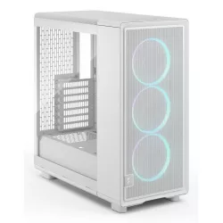 FRACTAL Epoch White TG RGB Clear tint