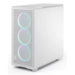 FRACTAL Epoch White TG RGB Clear tint