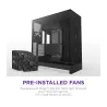 NZXT H9 Flow (2025) Dual-Chamber Mid-Tower Case - All Black