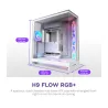 NZXT H9 Flow RGB - All White