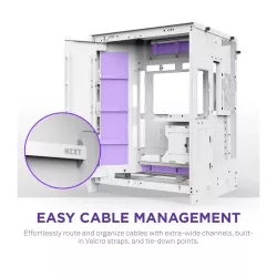 NZXT H9 Flow RGB - All White