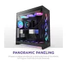 NZXT H9 Flow RGB (CM-H92FB-R1) Dual-Chamber Mid-Tower Case w/ RGB Fans -