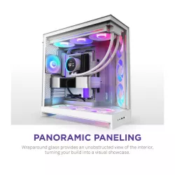 NZXT H9 Flow RGB+ All White