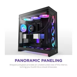 NZXT H9 Flow RGB+ (CM-H92FB-P1) - All Black