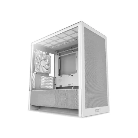 NZXT H3 Flow (2025) micro-ATX Mid-tower Case - All White Color