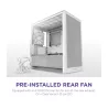 NZXT H3 Flow (2025) micro-ATX Mid-tower Case - All White Color