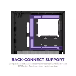 NZXT H3 Flow micro-ATX Mid-tower Case - All Black Color