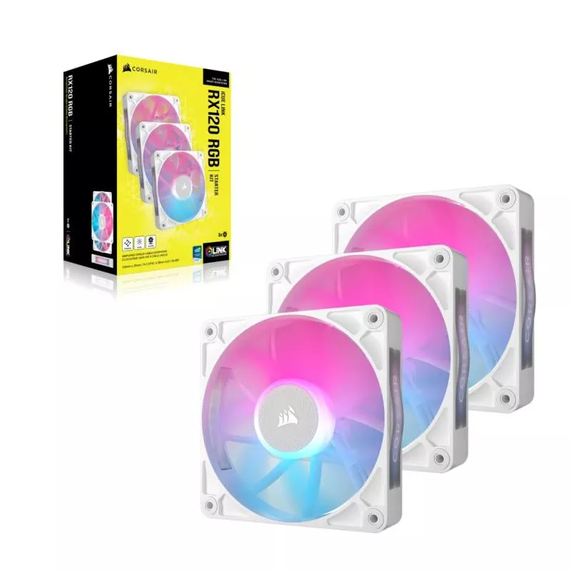 CORSAIR iCUE LINK RX120 RGB White