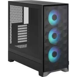 FRACTAL Pop 2 Air Black TG RGB