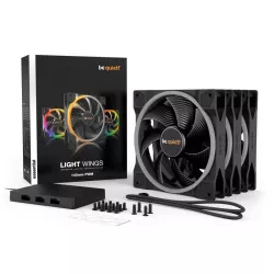 BE QUIET! LIGHT WINGS 140mm PWM Triple-Pack