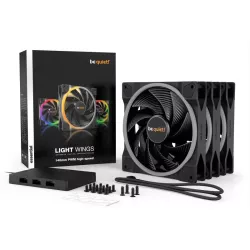 BE QUIET! LIGHT WINGS 140mm PWM high-speed Triple-Pack
