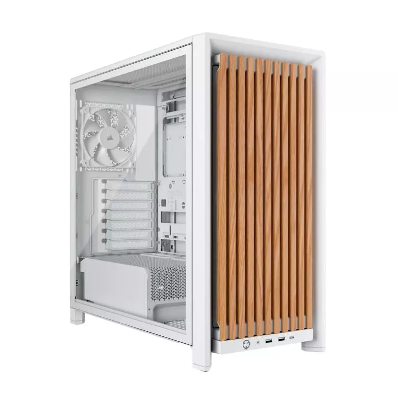 CORSAIR FRAME 4000D WOOD RS, WHITE