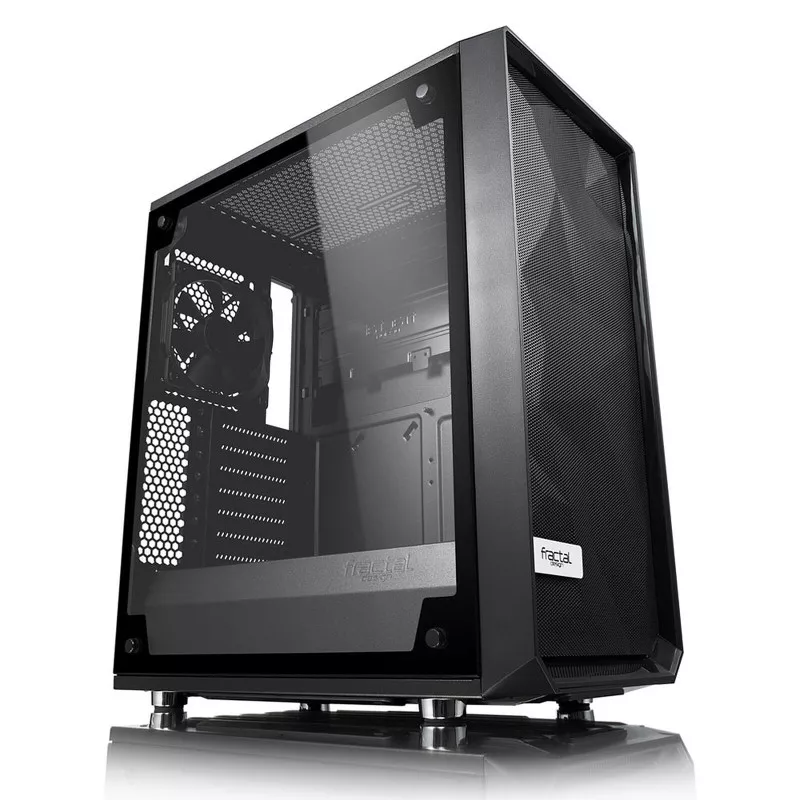 FRACTAL Meshify C Blackout TG Dark Tint reconditionne