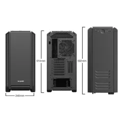 BE QUIET! Silent Base 601 Window Black