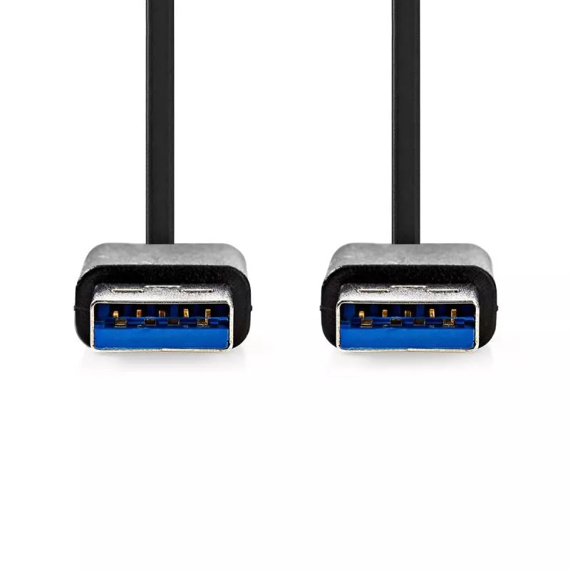 CABLE USB 3.2 A-Male B-Male 2m noir o