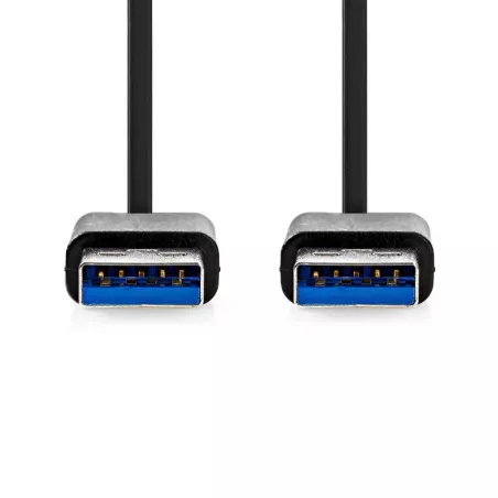 CABLE USB 3.2 A-Male B-Male 2m noir o