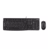 Logitech KIT MK120 fil Noir Retail