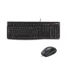 Logitech KIT MK120 fil Noir Retail