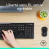 Logitech KIT MK270 sans fil Noir Retail