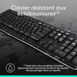 Logitech KIT MK270 sans fil Noir Retail