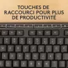 Logitech KIT MK370 For Business Noir