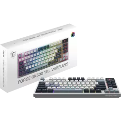 MSI FORGE GK600 TKL W SKY FR
