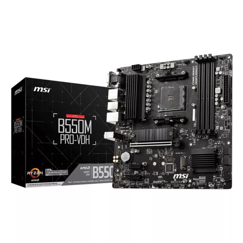 MSI B550M PRO-VDH carte mère AMD B550 Emplacement AM4… | MonPC.Store