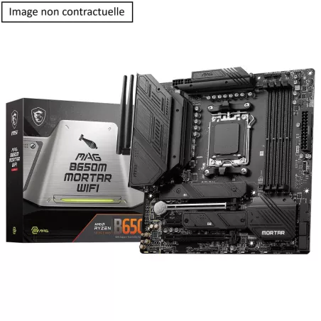 MSI MAG B650M MORTAR WIFI - reconditionné