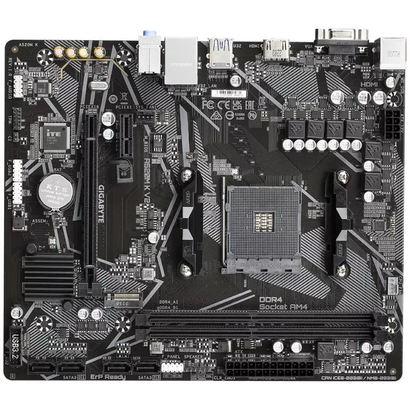 GIGABYTE A520M K V2 DDR4