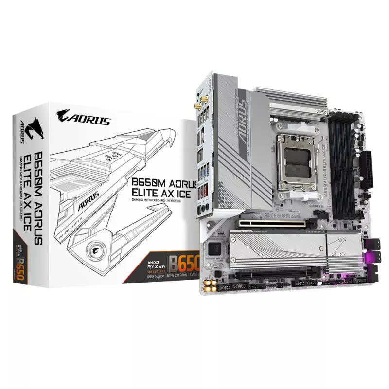 GIGABYTE B650M A ELITE AX ICE o