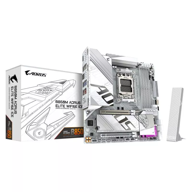 GIGABYTE B850M AORUS ELiTE WF6E ICE o