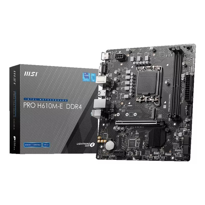 MSI PRO H610M-E DDR4