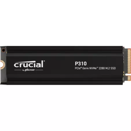 CRUCIAL P310 2T PCIe M.2*CT2000P310SSD5 avec heatsink