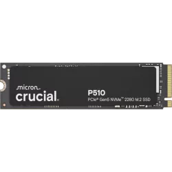 CRUCIAL P510 1TB PCIe Gen5 NVMe" 2280 M.2 SSD (Tray)