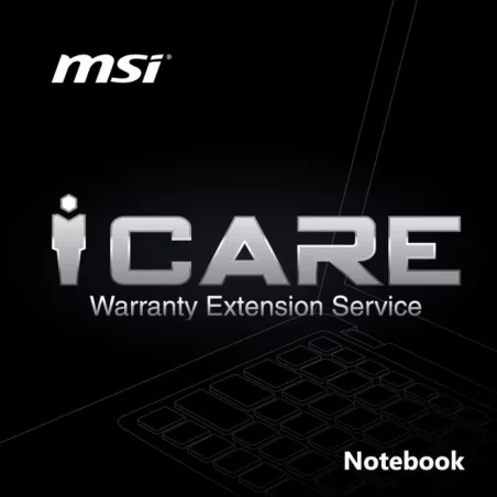 MSI Extension de Garantie 1 AN PORTABLE MSI