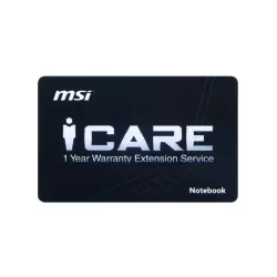 MSI Extension de Garantie 1 AN PORTABLE MSI