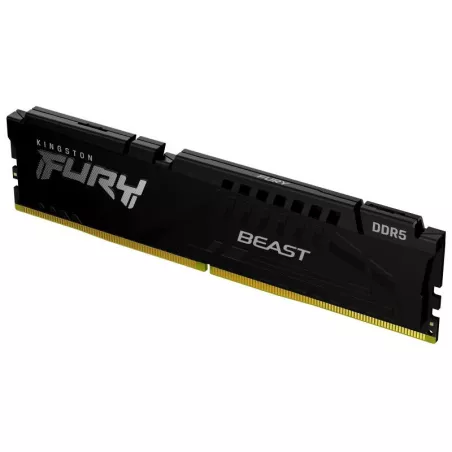 KINGSTON 16G (1x16G) D5 5200Mhz FURY BEAST BLACK XMP