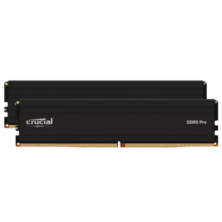Crucial Pro CP2K24G56C46U5 module de mémoire 48 Go 2 x 24 Go DDR5 288-pin DIMM