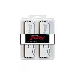 Kingston Technology FURY Beast 32GB 6000MT/s DDR5 CL36 DIMM (Kits de 2) White RGB EXPO