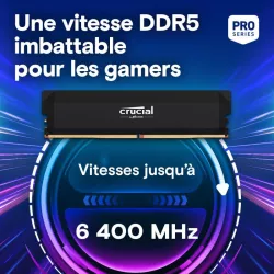 Crucial Pro CP2K32G64C40U5B module de mémoire 64 Go 2 x 32 Go DDR5 288-pin DIMM