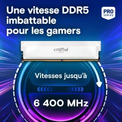 Crucial Pro CP2K32G64C40U5W module de mémoire 64 Go 2 x 32 Go DDR5 288-pin DIMM