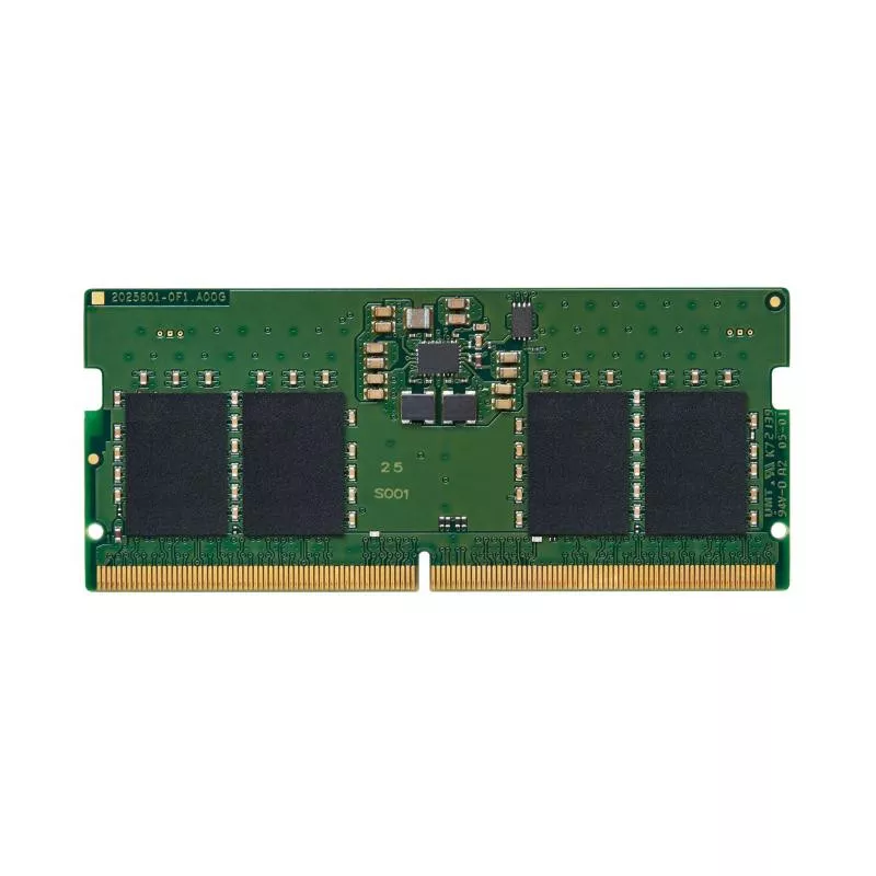 Kingston Technology ValueRAM module de mémoire 8 Go 1 x 8 Go DDR5 5600 MT/s 262-pin SO-DIMM