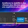 Crucial CT32G64C52CU5 module de mémoire 32 Go 1 x 32 Go DDR5 6400 MT/s 288-pin DIMM