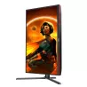 AOC G3 Q27G3XMN/BK écran plat de PC 68,6 cm (27") 2560 x 1440 pixels 2K Ultra HD LED Noir, Rouge