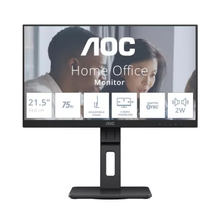 AOC E2 22E2UMF écran plat de PC 54,6 cm (21.5") 1920 x 1080 pixels Full HD LED Noir