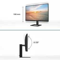 Philips 1000 series 24E1N1300AE/00 écran plat de PC 60,5 cm (23.8") 1920 x 1080 pixels Full HD LCD Noir