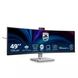 Philips 49B2U6900CH/00 écran plat de PC 124 cm (48.8") 5120 x 1440 pixels Dual QHD LCD Noir