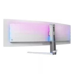 Philips Evnia 8000 49M2C8900L/00 écran plat de PC 124,2 cm (48.9") 5120 x 1440 pixels Dual QHD QD-OLED Blanc